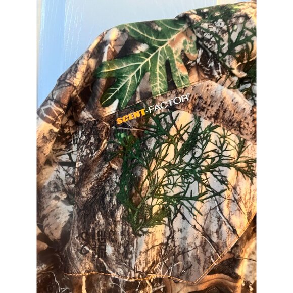 RealTree Mens Camouflage Outdoor hunting Full Zip Work wear Jacket Sz Large - Picture 8 of 8